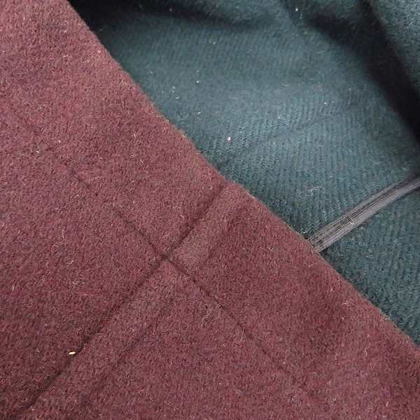 実際に弊社で買取させて頂いたBROOKS BROTHERS/ブルックスブラザーズ 英国製 カシミヤ混 ウール ダッフルコート Sの画像 5枚目