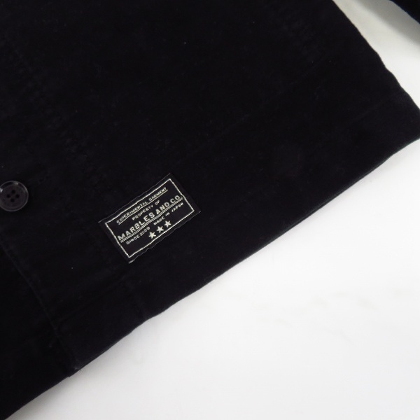 実際に弊社で買取させて頂いたMARBLES/マーブルズ 長袖シャツ ブラックの画像 5枚目