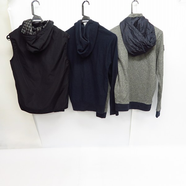 実際に弊社で買取させて頂いたLACOSTE/ラコステ ワンポイントロゴ  パーカー フーディ ベスト トップス/アウター/size:2 3点セット