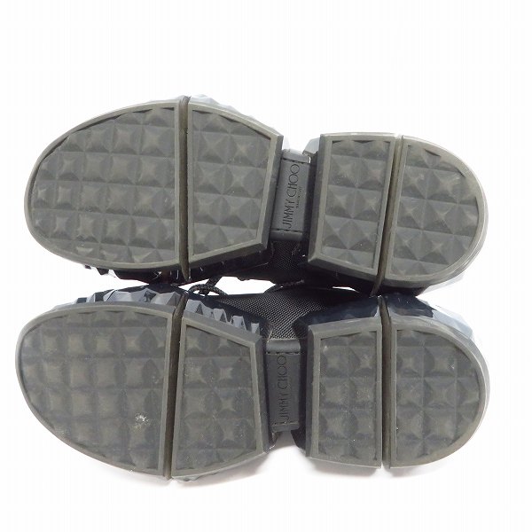 実際に弊社で買取させて頂いたJIMMY CHOO/ジミーチュウ Diamond/ダイヤモンド スニーカー/42の画像 2枚目