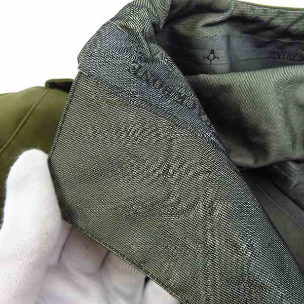 実際に弊社で買取させて頂いたBACKBONE/バックボーン ゴアテックスモッズコート/Sの画像 5枚目