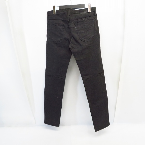 実際に弊社で買取させて頂いたNUMBER (N)INE/ナンバーナイン 音符ハート 07AW ウォッシュドブラックスキニー F07-NNP006A/3の画像 1枚目