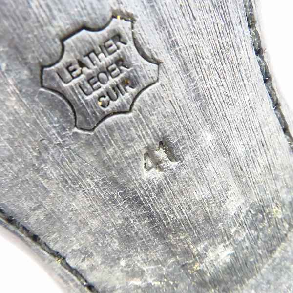 実際に弊社で買取させて頂いたBACKBONE/バックボーン レオパード ハラコ サイドゴアブーツ/41の画像 7枚目