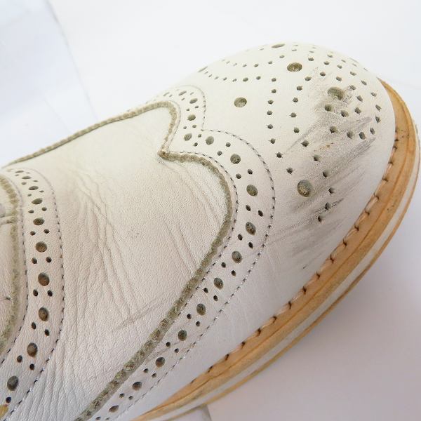 実際に弊社で買取させて頂いたDIET BUTCHER SLIM SKIN/ダイエットブッチャースリムスキン レザーシューズ/42の画像 6枚目