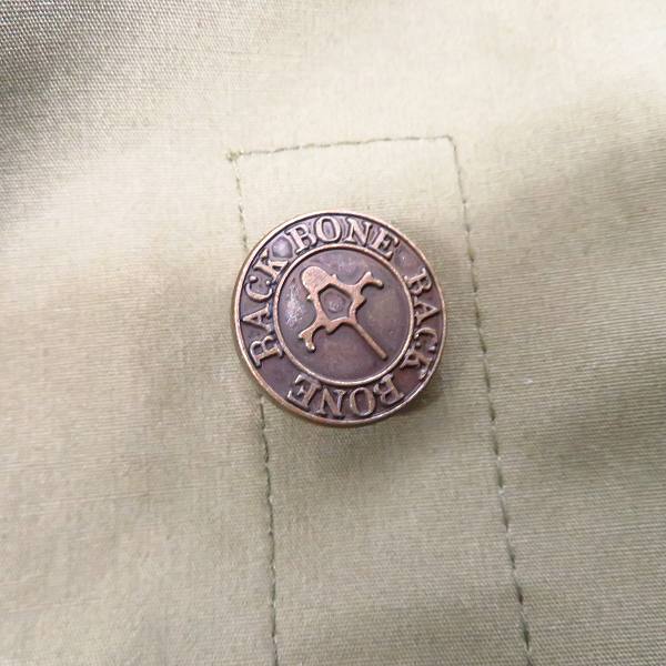 実際に弊社で買取させて頂いたBACKBONE/バックボーン ゴアテックスモッズコート/Sの画像 3枚目