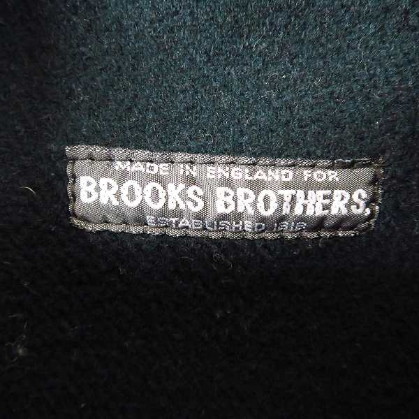 実際に弊社で買取させて頂いたBROOKS BROTHERS/ブルックスブラザーズ 英国製 カシミヤ混 ウール ダッフルコート Sの画像 2枚目