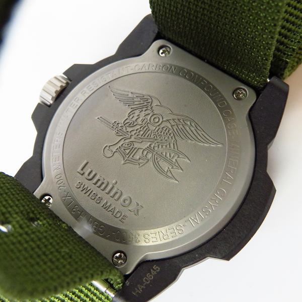 実際に弊社で買取させて頂いたLUMINOX/ルミノックス ネイビーシールズ 3500シリーズ XS.3517 腕時計の画像 3枚目
