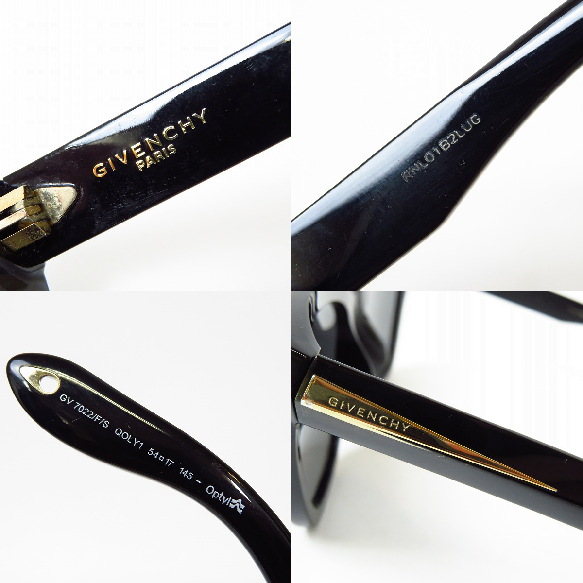 実際に弊社で買取させて頂いたGIVENCHY/ジバンシィ Asian Fit アジアンフィット サングラス GV7022の画像 4枚目