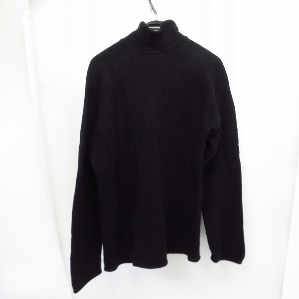 実際に弊社で買取させて頂いたDIRK BIKKEMBERGS/ダークビッケンバーグ ジップアップ ニットブルゾン ブラック size：Mの画像 1枚目