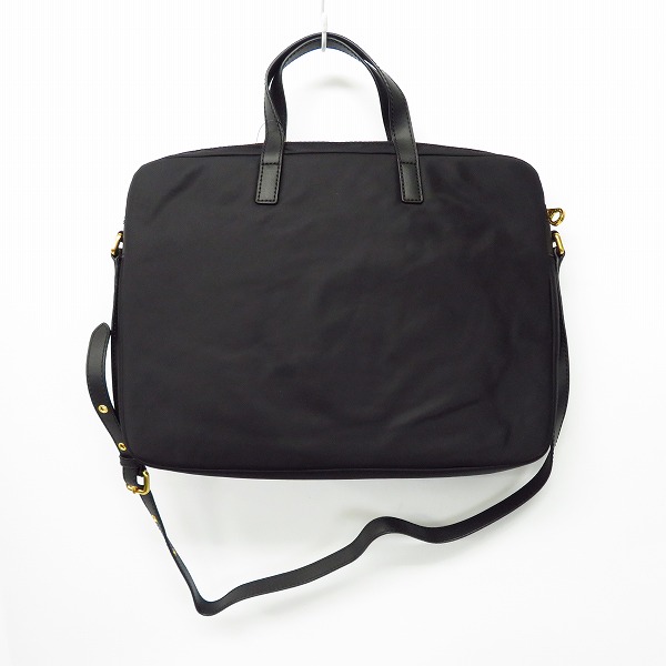 実際に弊社で買取させて頂いた【未使用】MARC BY MARC JACOBS/マークバイマークジェイコブス 2WAY PCケース/ブリーフケース 黒 M0001304の画像 1枚目