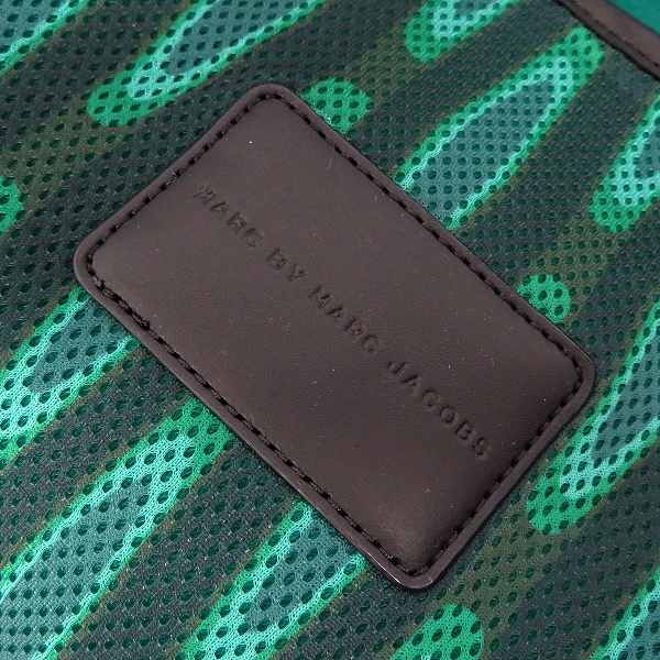 実際に弊社で買取させて頂いた【未使用】MARC BY MARC JACOBS/マークバイマークジェイコブス 総柄 メッシュ トートバッグ M0003184の画像 3枚目