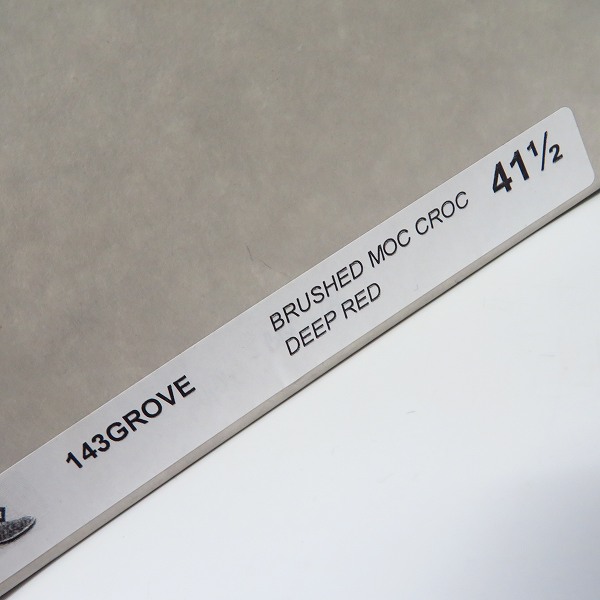 実際に弊社で買取させて頂いたJIMMY CHOO/ジミーチュウ スリッポン/スニーカー 143 GROVE/41.5の画像 8枚目