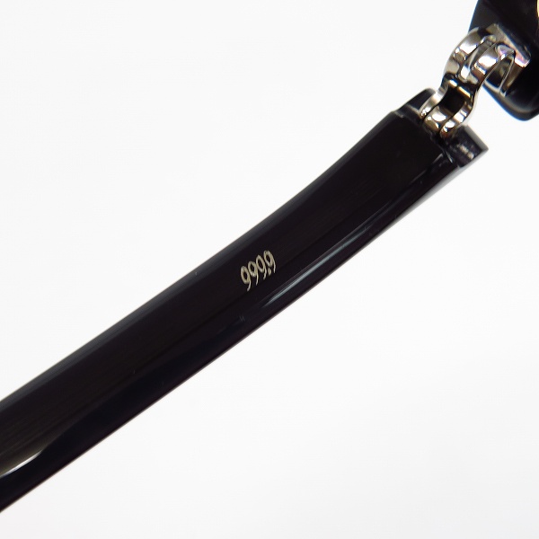 実際に弊社で買取させて頂いた999.9/フォーナインズ 度入り 眼鏡/メガネフレーム フルリム NP-91の画像 4枚目