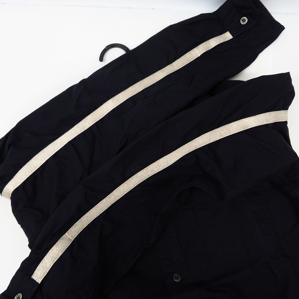 実際に弊社で買取させて頂いたuniform experiment/ユニフォームエクスペリメント 13AW ボタンダウンシャツ UE-123011/3の画像 6枚目