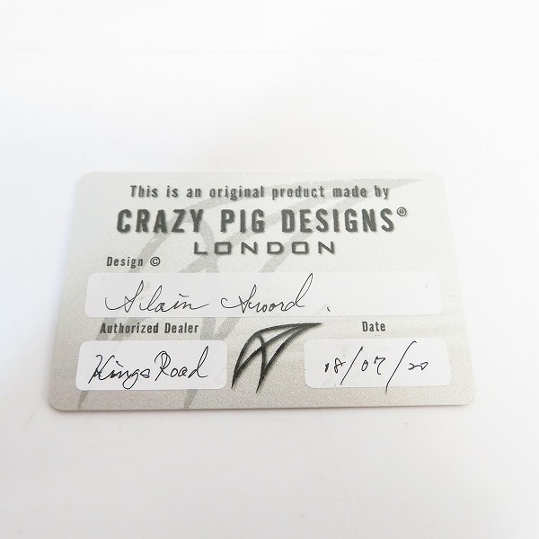 実際に弊社で買取させて頂いた【ギャラ付】CRAZY PIG/クレイジーピッグ スレインソードペンダントの画像 6枚目