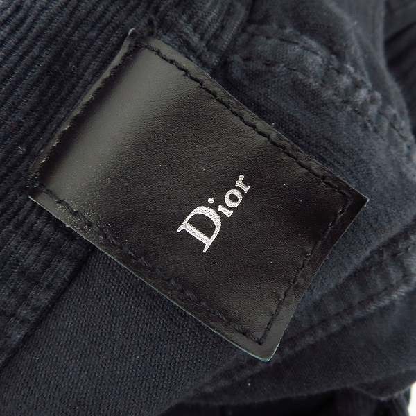 実際に弊社で買取させて頂いたDior HOMME/ディオールオム コーデュロイ ストレートパンツ 29の画像 3枚目