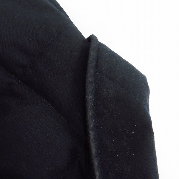 実際に弊社で買取させて頂いたMACKINTOSH/マッキントッシュ GREY QUILTED WOOL JACKET/キルティング ウール ダウンジャケット GD-015/36の画像 6枚目