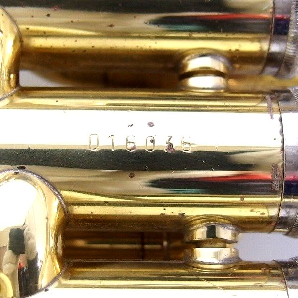 実際に弊社で買取させて頂いた★【ジャンク】YAMAHA YAH202/ヤマハ アルトホルン ハードケース付きの画像 3枚目