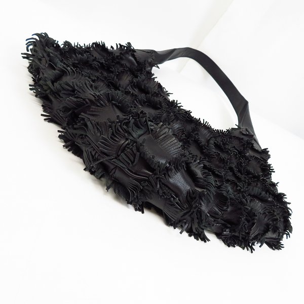 実際に弊社で買取させて頂いたLOEWE/ロエベ レザー ハンドバッグ ブラックの画像 2枚目