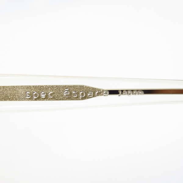 実際に弊社で買取させて頂いたspec espace/スペックエスパス 手仕事 ES-5201 メガネフレーム/度入りの画像 5枚目