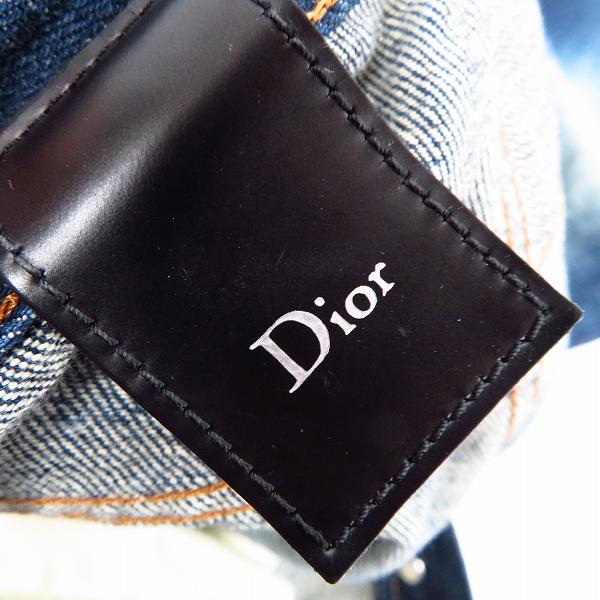 実際に弊社で買取させて頂いたDior HOMME/ディオールオム ウォッシュ加工 インディゴデニムパンツ 27の画像 3枚目