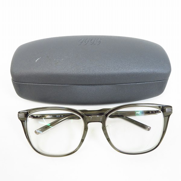 実際に弊社で買取させて頂いた999.9/フォーナインズ 度入り フルリム メガネフレーム/アイウェア NPM-103 の画像 8枚目