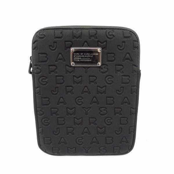 実際に弊社で買取させて頂いた【未使用】MARC BY MARC JACOBS/マークバイマークジェイコブス PC タブレットケース ブラック M6PE024