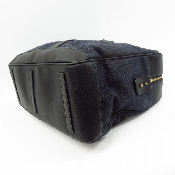 実際に弊社で買取させて頂いたdunhill/ダンヒル ウール ボストンバッグの画像 2枚目