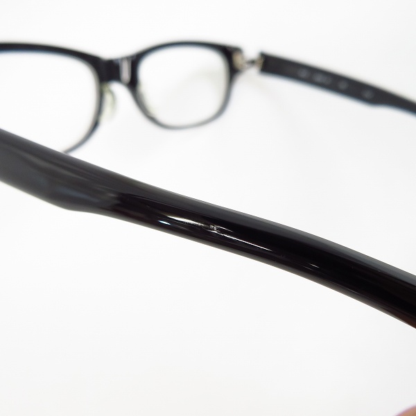 実際に弊社で買取させて頂いた999.9/フォーナインズ 度入り 眼鏡/メガネフレーム フルリム NP-91の画像 7枚目