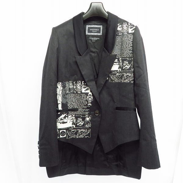 実際に弊社で買取させて頂いたHYSTERICS/ヒステリックス Registered Destroy All Monsters 変形 テーラードジャケット 0541AJ01 size：M