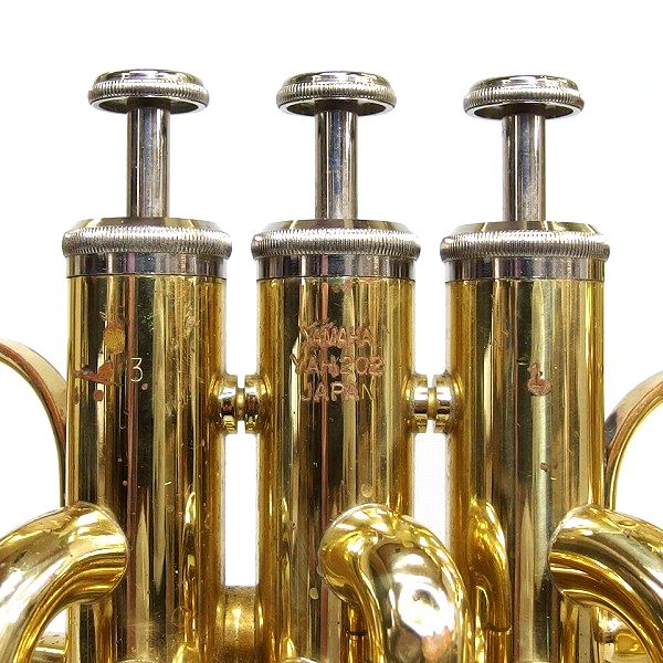 実際に弊社で買取させて頂いた★【ジャンク】YAMAHA YAH202/ヤマハ アルトホルン ハードケース付きの画像 6枚目