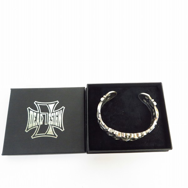 実際に弊社で買取させて頂いたDEAL DESIGN/ディールデザイン SV925 グランゲートバングル 391440の画像 7枚目