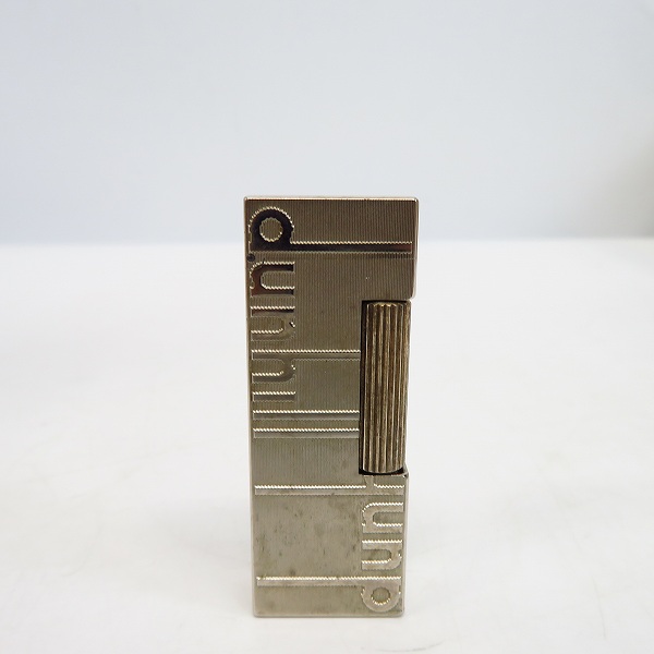 実際に弊社で買取させて頂いたdunhill/ダンヒル ロゴデザイン サイドローラーガスライター