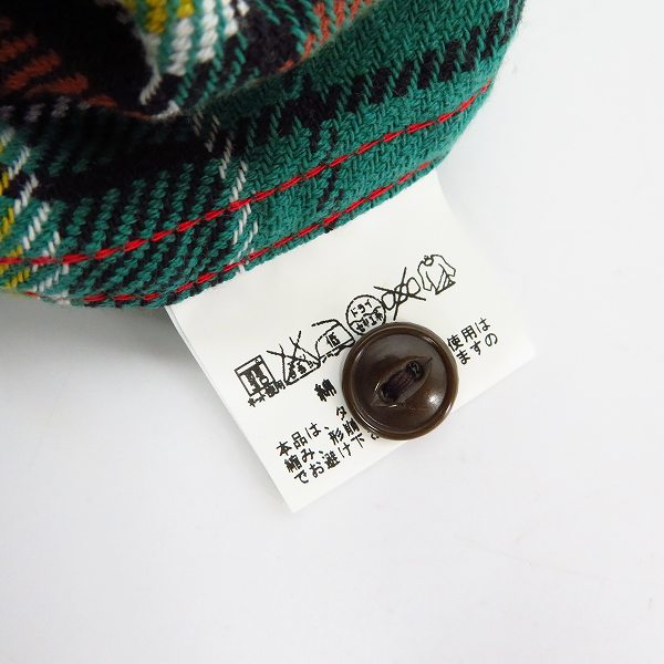 実際に弊社で買取させて頂いたSUGAR CANE/シュガーケーン チェック柄 長袖シャツ ワークシャツ　SC26717/XLの画像 4枚目