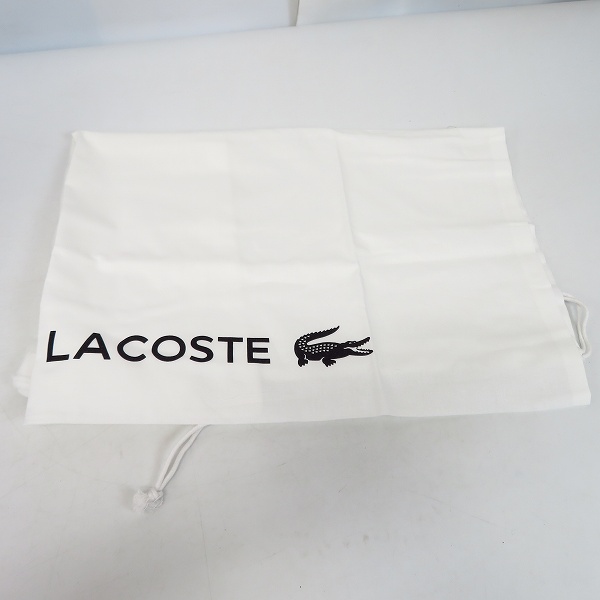 実際に弊社で買取させて頂いた【未使用】LACOSTE/ラコステ L.12.12 CONCEPT/コンセプト バックパック/リュック NH2549P-141の画像 7枚目