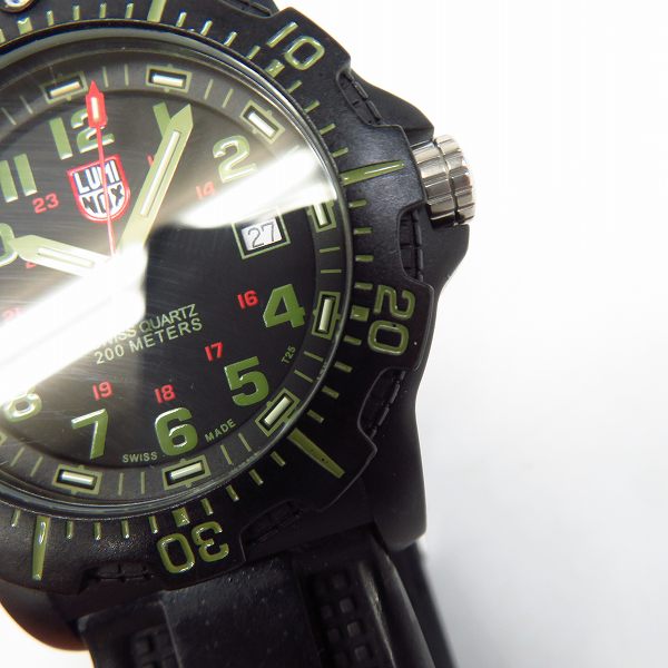 実際に弊社で買取させて頂いたLUMINOX/ルミノックス シールズ 8800 腕時計【動作未確認】の画像 4枚目