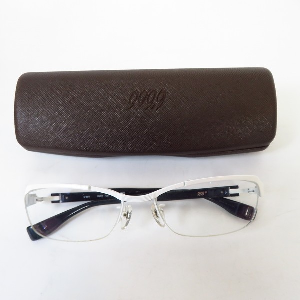 実際に弊社で買取させて頂いた999.9/フォーナインズ メガネフレーム S-331Tの画像 8枚目