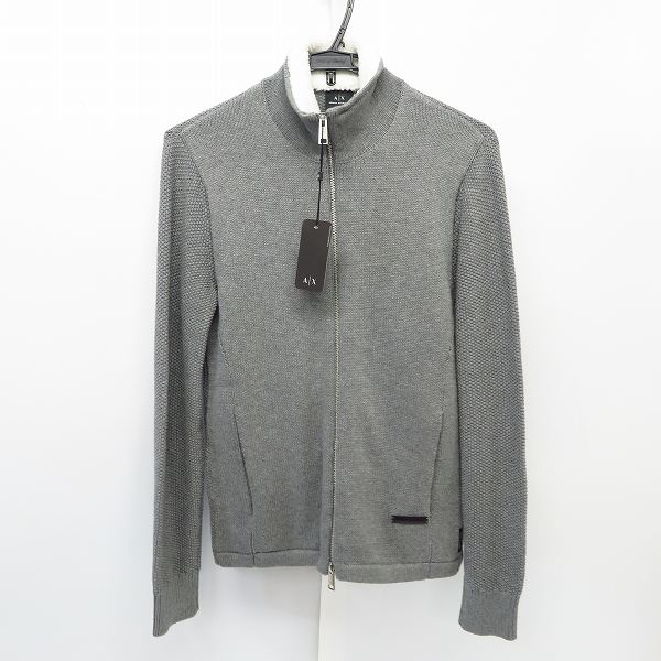 実際に弊社で買取させて頂いたARMANI EXCHANGE/アルマーニエクスチェンジ ジップアップニット