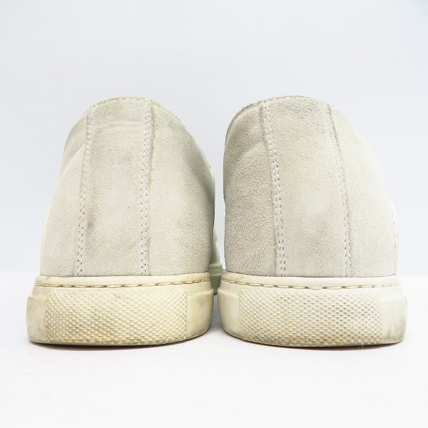 実際に弊社で買取させて頂いたMARC JACOBS/マークジェイコブス スウェードスニーカー/42の画像 1枚目