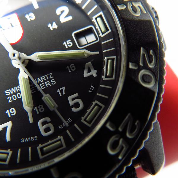 実際に弊社で買取させて頂いたLuminox/ルミノックス NAVY SEALS/ネイビーシールズ 3000/3900 Ref.3001 XQ【動作未確認】の画像 4枚目