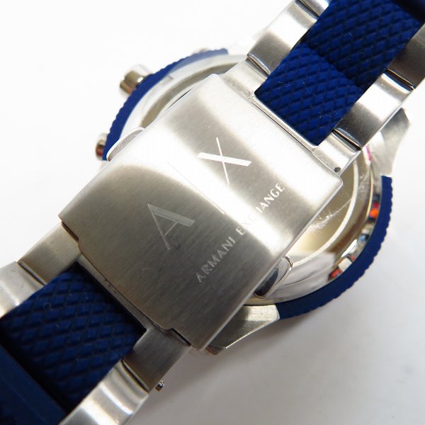 実際に弊社で買取させて頂いたARMANI EXCHANGE/アルマーニ エクスチェンジ クロノグラフ/クウォーツ/AX1386の画像 6枚目