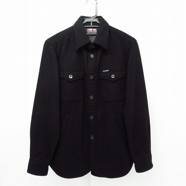 実際に弊社で買取させて頂いたBLUE BLUE/ブルーブルー  ウール  シャツジャケット/2