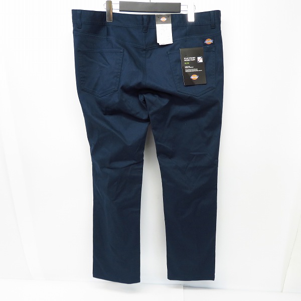 実際に弊社で買取させて頂いたDickies/ディッキーズ FLAT FRONT WORK PNT ワークパンツ ダークネイビー/36の画像 1枚目