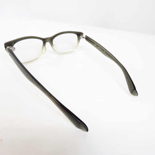 実際に弊社で買取させて頂いた999.9/フォーナインズ 度入り NP-62 メガネフレーム ウェリントンの画像 1枚目