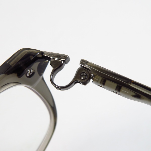 実際に弊社で買取させて頂いた999.9/フォーナインズ 度入り フルリム メガネフレーム/アイウェア NPM-103 の画像 6枚目