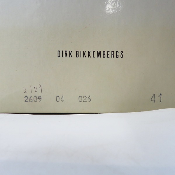 実際に弊社で買取させて頂いたDIRK BIKKEMBERGS/ダークビッケンバーグ 切替ブーツ 41の画像 6枚目