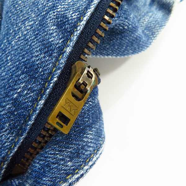 実際に弊社で買取させて頂いたBLUE BLUE/ブルーブルー PP24 グラデーションパッチ リペアジーンズ 30の画像 8枚目