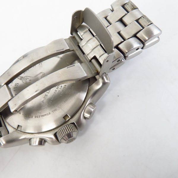 実際に弊社で買取させて頂いたLUMINOX/ルミノックス ロッキードマーティン F-35ライトニング 2/9382 【動作未確認】の画像 6枚目