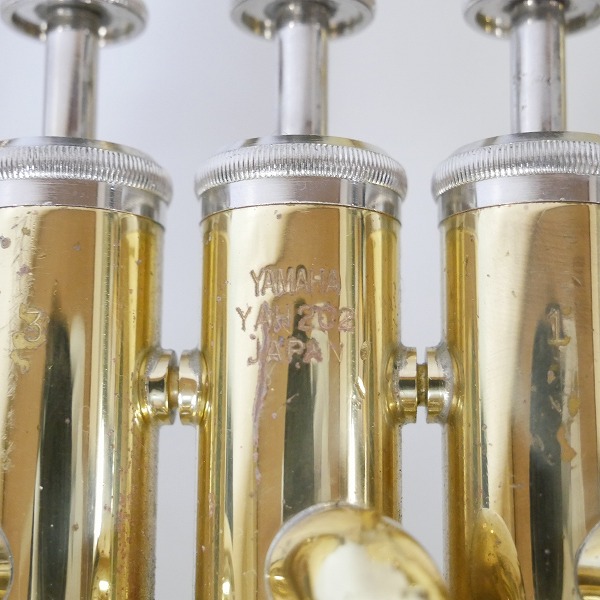 実際に弊社で買取させて頂いた★【ジャンク】YAMAHA/ヤマハ YAH-202 アルトホルン ハードケース付の画像 4枚目