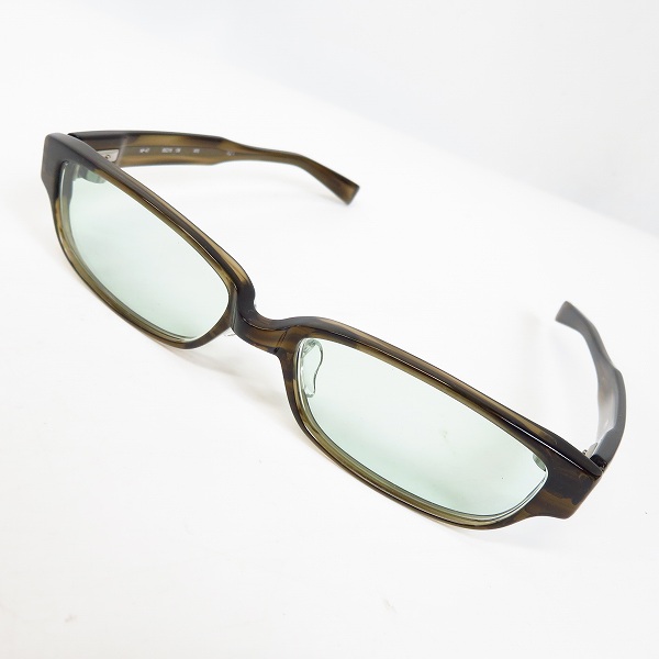 実際に弊社で買取させて頂いた999.9/フォーナインズ 度入り  フルリム カラーレンズ メガネフレーム/NP-67 136